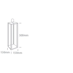 Lampa stołowa przenośna Decorative 67530B/W IP65 One Light