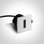 Oświetlenie schodowe Indoor/Outdoor Decorative Wall Recessed Aluminium 68004/W/W ONE LIGHT