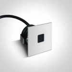 Oświetlenie schodowe Indoor/Outdoor Decorative Wall Recessed Aluminium 68004A/W/W ONE LIGHT