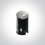 Oświetlenie schodowe Indoor/Outdoor Dark Light Wall Recessed 68030/AL/W IP54 ONE LIGHT
