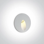 Oświetlenie schodowe Indoor/Outdoor Dark Light Wall Recessed 68030/W/W IP54 ONE LIGHT