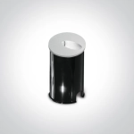 Oświetlenie schodowe Indoor/Outdoor Dark Light Wall Recessed 68030/W/W IP54 ONE LIGHT