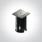 Oświetlenie schodowe Indoor/Outdoor Dark Light Wall Recessed 68032/AL/W IP54 ONE LIGHT