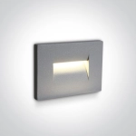 Oprawa wpuszczana Outdoor Dark Light Wall Recessed Die cast 68064/G/W IP65 ONE LIGHT