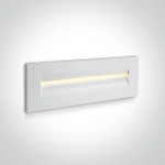 Oprawa wpuszczana Outdoor Dark Light Wall Recessed Die cast 68066/W/W IP65 ONE LIGHT