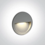 Oprawa wpuszczana Outdoor Dark Light Wall Recessed Die cast 68068/G/W IP65 ONE LIGHT