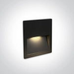 Oprawa wpuszczana Outdoor Dark Light Wall Recessed Die cast 68068A/B/W IP65 ONE LIGHT