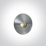 Oświetlenie schodowe Indoor/Outdoor Decorative Wall Recessed Aluminium 68070/AL/W ONE LIGHT