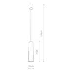 Lampa wisząca EYE BLACK M 6840 Nowodvorski - zdjęcie dodatkowe 1