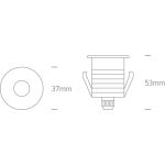 Oprawa wpuszczana The Inground Mini Series 69042/AL/W IP67 ONE LIGHT