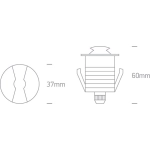 Oprawa wpuszczana The Inground Mini Series Natural Aluminium 69042B/AL/W IP67 ONE LIGHT