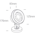 kinkiecik.plThe LED Underwater Range Stainless steel 69064B/C ONE LIGHT