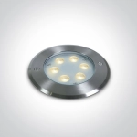 kinkiecik.pl Ruben 7 69066B/W podwodny wpust ze stali nierdzewnej LED 3000K IP68 6x1W 24V; wymagany zasilacz 24V ONE LIG