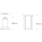 Galanos 69066/W podwodny wpust LED 1W IP68 3000K; wymagany zasilacz 24VONE LIGHT