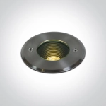 SS316L IP67 INGROUND COB LED 3,5W WW 20deg 230V DARK LIGHT 69070A/W ONE LIGHT