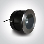 SS316L IP67 INGROUND COB LED 3,5W WW 20deg 230V DARK LIGHT 69070A/W ONE LIGHT