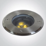 SS316L IP67 INGROUND ADJUSTABLE 3x1,5W WW 36deg 230V DARK LIGHT 69074A/W ONE LIGHT