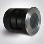 SS316L IP67 INGROUND ADJUSTABLE 3x1,5W WW 36deg 230V DARK LIGHT 69074A/W ONE LIGHT