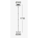 Lampa stojąca POPS SOLAR 6910901012 LUTEC