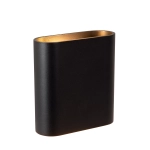 ATILA kinkiet Indoor/zewnętrzna LED Dim. 2x5W 2700K IP65 czarny 69806/12/30 Lucide - zdjęcie produktu