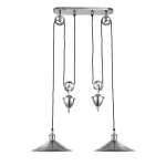 kinkiecik.pl Lampa wisząca Victoria Rise&Fall 2LT Pendant 69840 ENDON