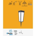 Lampa stojąca DIAS SOLAR - CZUJNIK RUCHU 6996601012 LUTEC