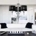 Lampa wisząca Impress 3 AZ0498 Black AZZARDO