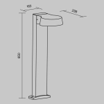 Lampa stojąca Oświetlenie krajobrazu Share O443FL-L12GF3K Maytoni - zdjęcie dodatkowe 5