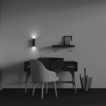 Lampa ścienna (kinkiet) Calipso C106WL-02-GU10-B Maytoni - zdjęcie dodatkowe 3