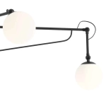 KINKIET SOHO GLASS 2 CZARNY 1105D1 ALDEX - zdjęcie dodatkowe 1