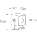 Reflektor The Garden Square Spots IP65 7052B/AN/W ONE LIGHT