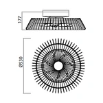 Lampa sufitowa Mantra Himalaya 8196MA - zdjęcie dodatkowe 4