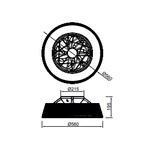 Lampa sufitowa Mantra Indonesia mini 8225MA - zdjęcie dodatkowe 3