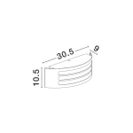 Kinkiet SANTIAGO LE71400 Luces Exclusivas - zdjęcie dodatkowe 1