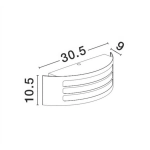 Kinkiet SANTIAGO LE71402 Luces Exclusivas - zdjęcie dodatkowe 2