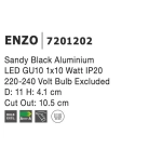 Oprawa podtynkowa AYAMONTE LE61405 Luces Exclusivas - zdjęcie dodatkowe 2