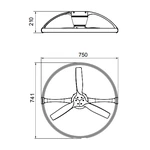 Lampa sufitowa Mantra Nepal mini 7802MA - zdjęcie dodatkowe 2