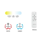 Lampa sufitowa Mantra Tibet mini 7806MA - zdjęcie dodatkowe 3