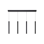 Lampa wisząca LORENZ LED Dim. 4x4W 3000K czarny 74403/04/30 Lucide - zdjęcie produktu