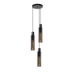 Lampa wisząca ORLANDO Ø 32 cm 3xE27 przydymiony szary 74404/13/65 Lucide - zdjęcie produktu