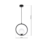 Lampa wisząca BOSTON 1xE14 MLP5593 MILAGRO ---- wysyłka 24H ---