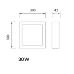 Lampa sufitowa Mantra Saona 6634MA - zdjęcie dodatkowe 1