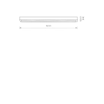 Plafon STRAIGHT LED CEILING M 7553 grafitowy 92cm Nowodvorski - zdjęcie dodatkowe 1