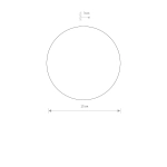 RING LED S black 7634 Nowodvorski