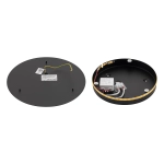 RING LED M black 7635 Nowodvorski
