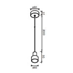 Lampa wisząca Mantra Gruissan 8467MA - zdjęcie dodatkowe 2