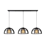 Lampa wisząca DIKRA 3xE27 czarny 76464/03/30 Lucide - zdjęcie produktu