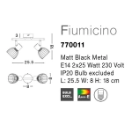 Plafon MATURIN LE42474 Luces Exclusivas - zdjęcie dodatkowe 2