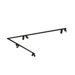 Listwa MONO CORNER VIII 2X200 BLACK/GOLD 7702 Nowodvorski - zdjęcie produktu