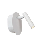 JOLIJN Kinkiet z możliwością ładowania Akumulator/baterie Ø 10,2 cm LED 1x2W 3000K Magnetyczny biały 77288/03/31 Lucide